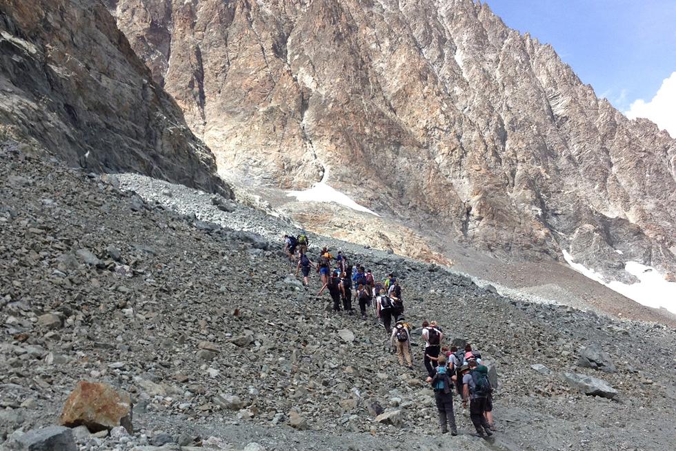 Arolla, Switzerland Year 3 physical geography field trip