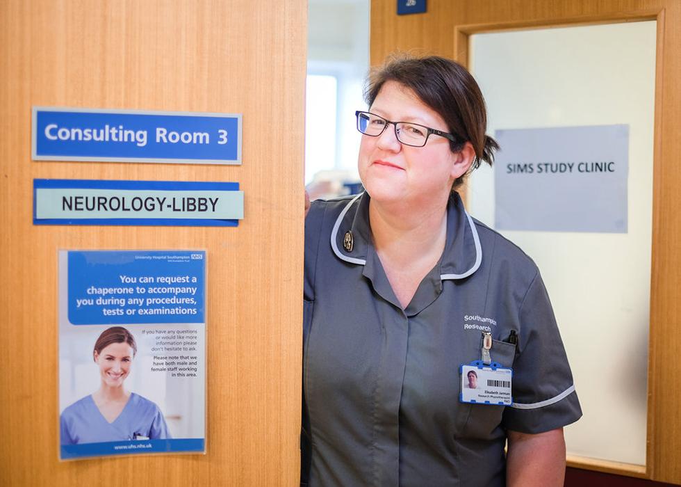Libby, our SIMS research physio