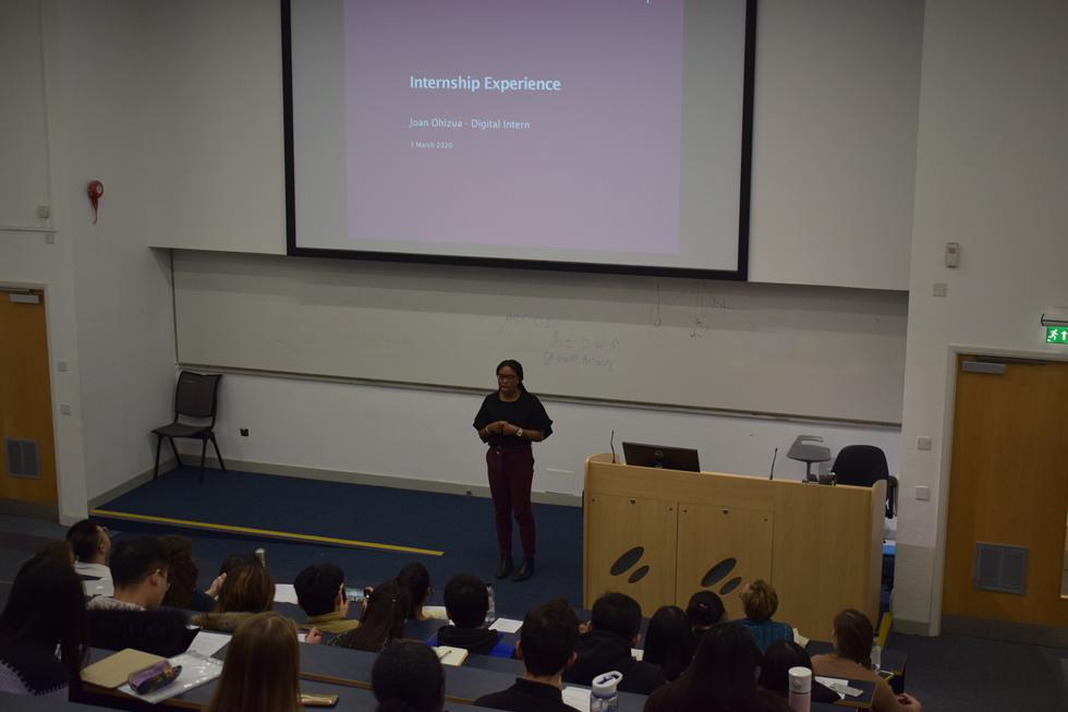 Joan Ohizua - Current LLB student and Digital Intern at Southampton's Public Policy Department