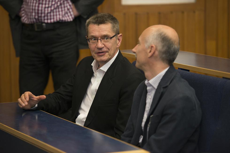 Professor Neil Wrigley and Professor David Martin