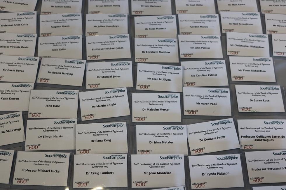 Attendee's badges