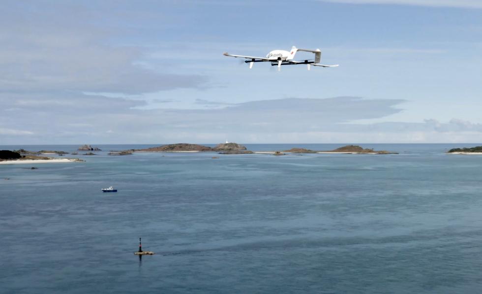 Drone flight