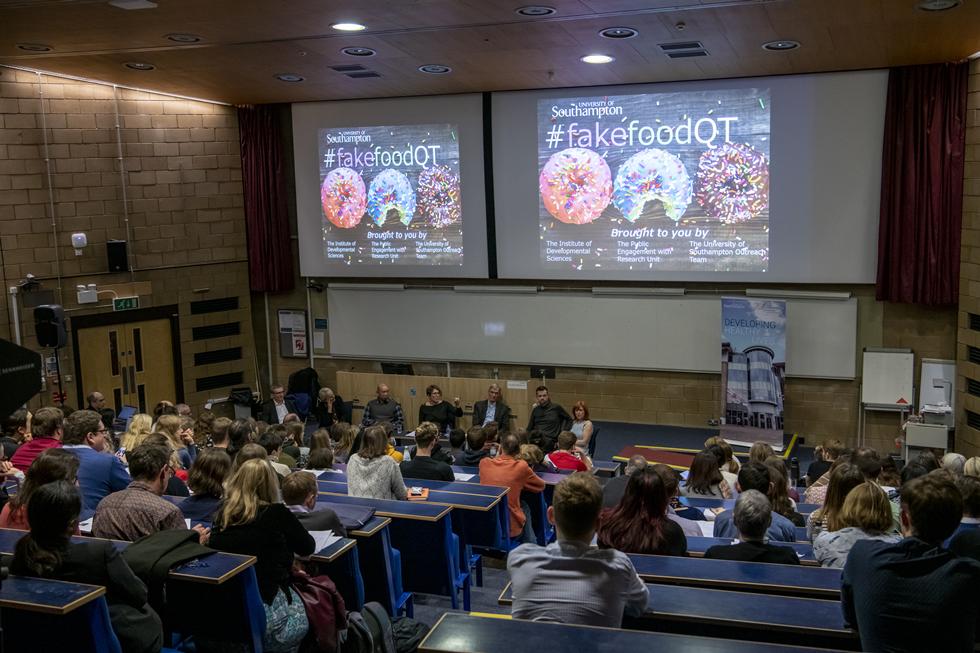 Fake food event