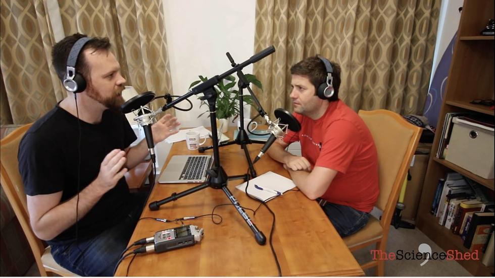 Dr Steve Lee and Dr Nick Evans - TheScienceShed