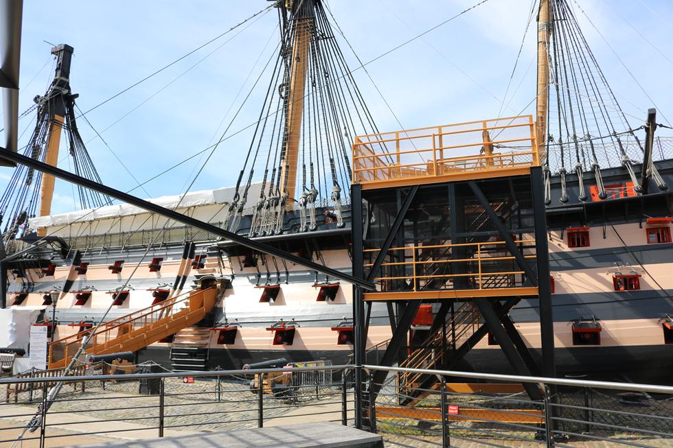 HMS Victory at Portsmouth Historic Dockyard