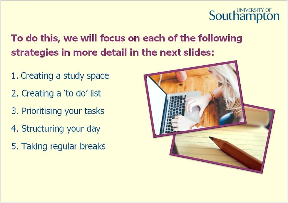 Time management guide - slide 2
