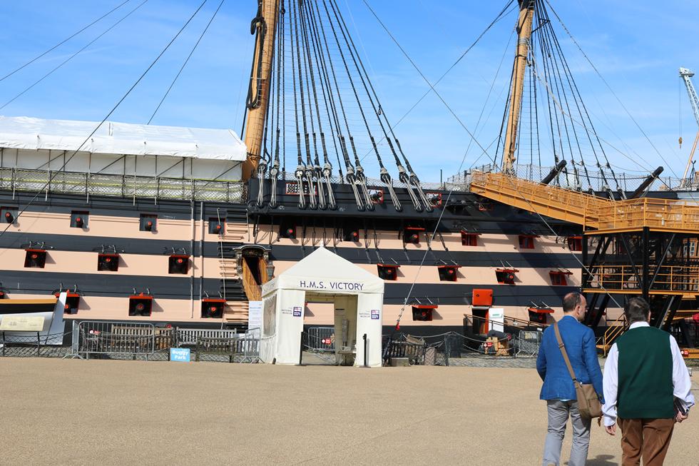 HMS Victory at Portsmouth Historic Dockyard