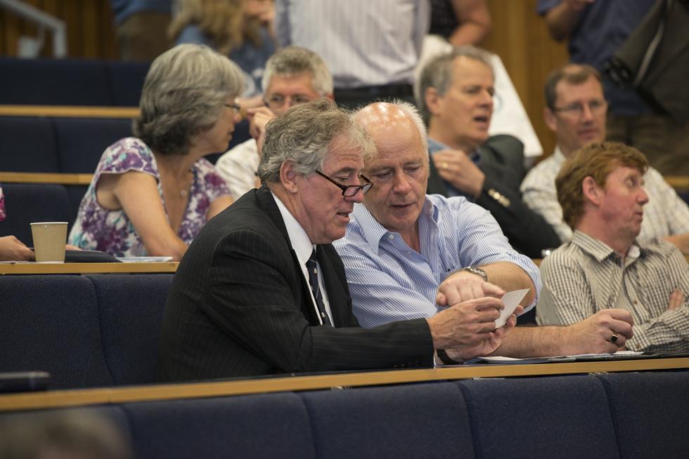 Geography alumni at centenary lecture