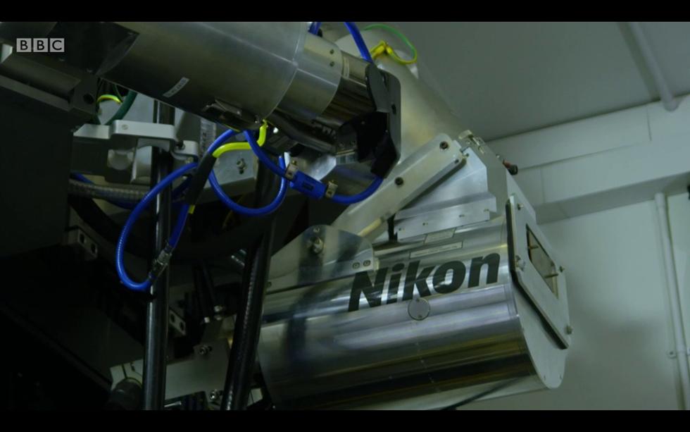 µ-VIS X-Ray Imaging Centre on 'Attenborough and the Sea Dragon'