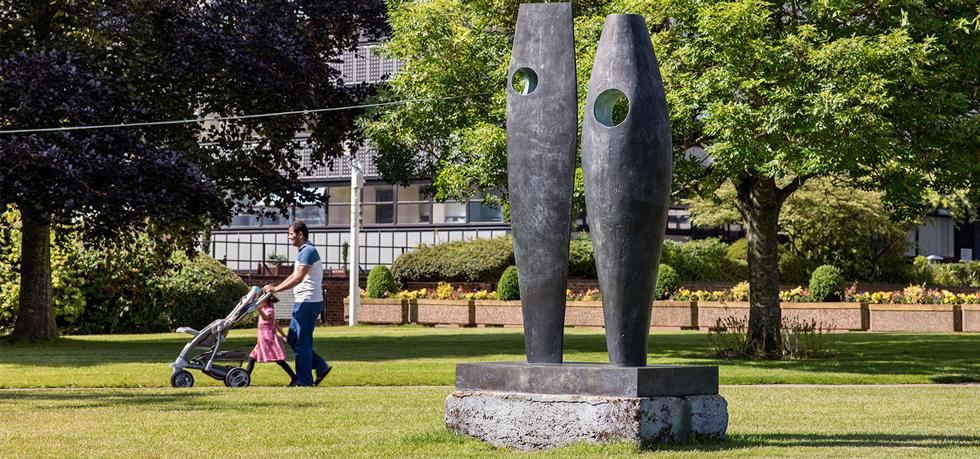 Scultpure on Highfield Campus