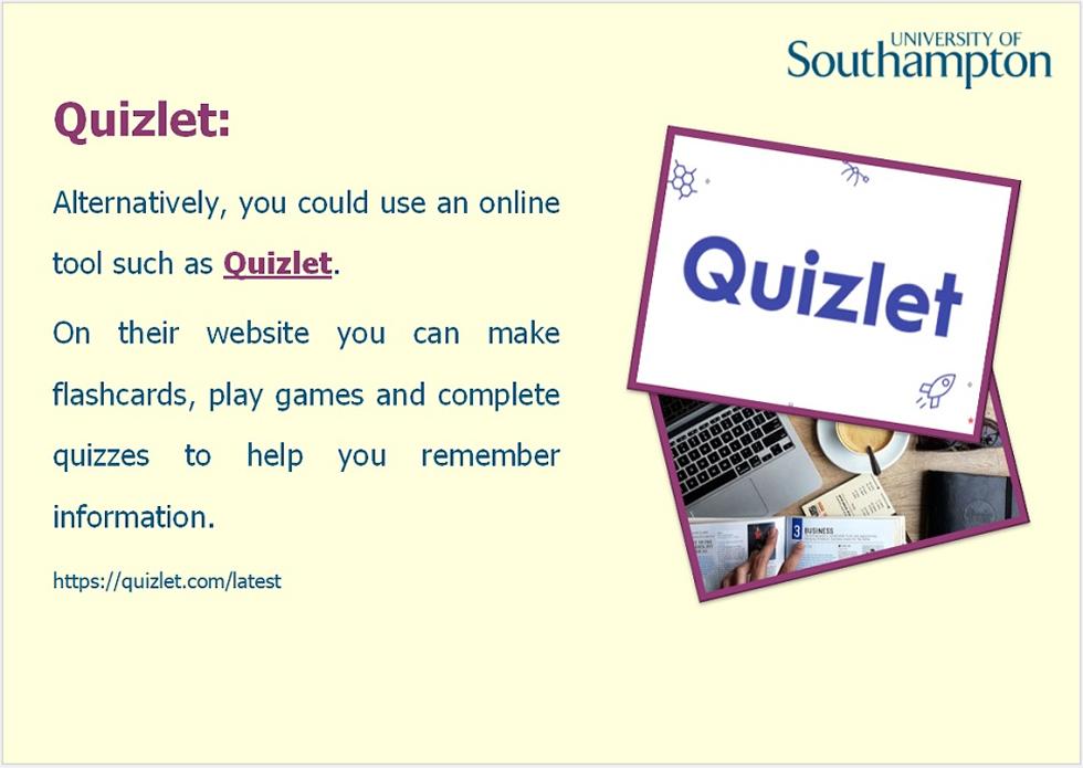 Revision and memory guide - Slide 13
