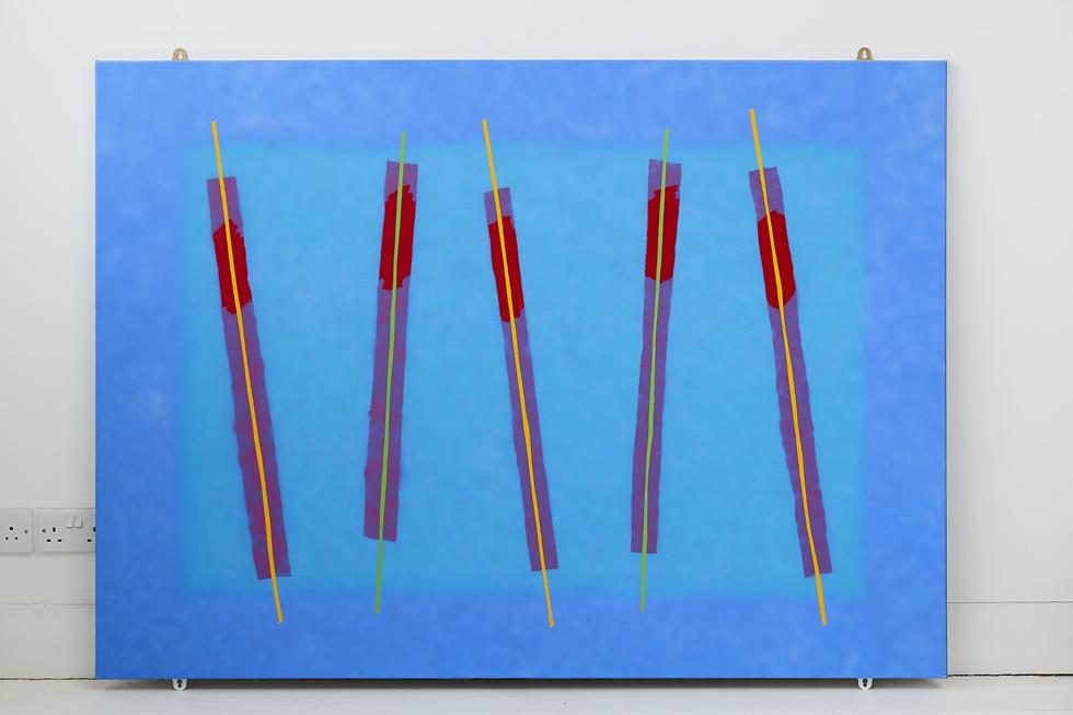 05. Dancers 48 x 66in acrylic on canvas 2001