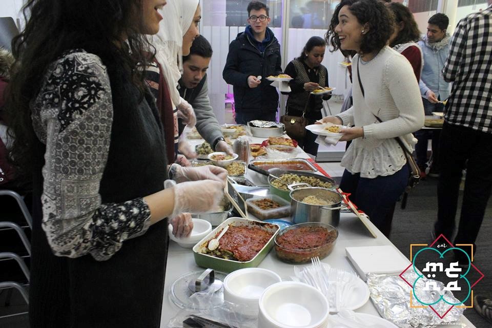 The MENA Society and Lebanese Society collaboratively hosted a Souk Ek Akl at the University of Southampton, bringing together people from all cultures for a memorable night!