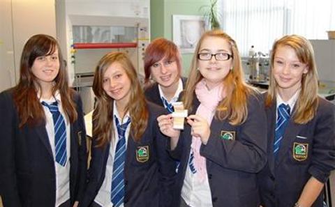 Year 9 girls at Dragonfly Day