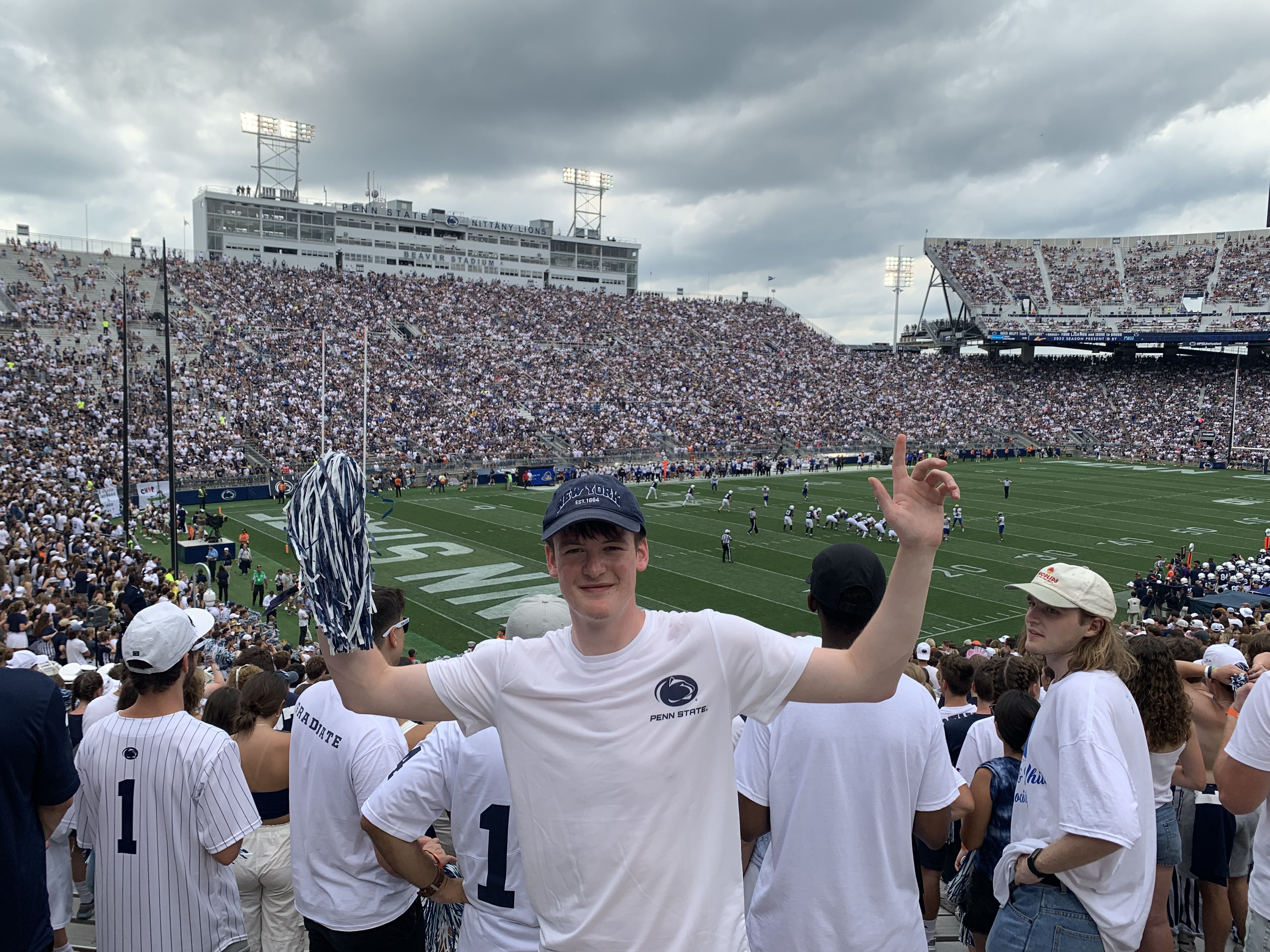 Samuel, Aero and Astro student at Penn State in 2023-24.