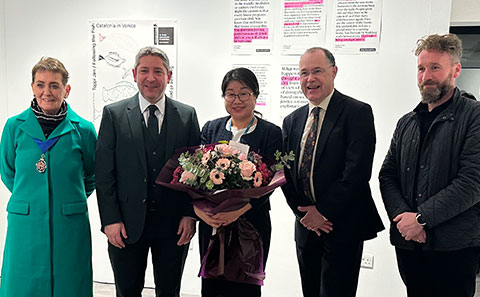 Mayor of Winchester alongside Yuanyuan Yin