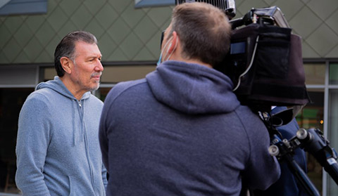 Former footballer Lawrie Sanchez
