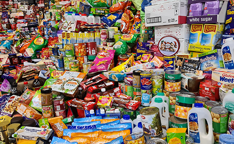Junk foods banned from checkouts