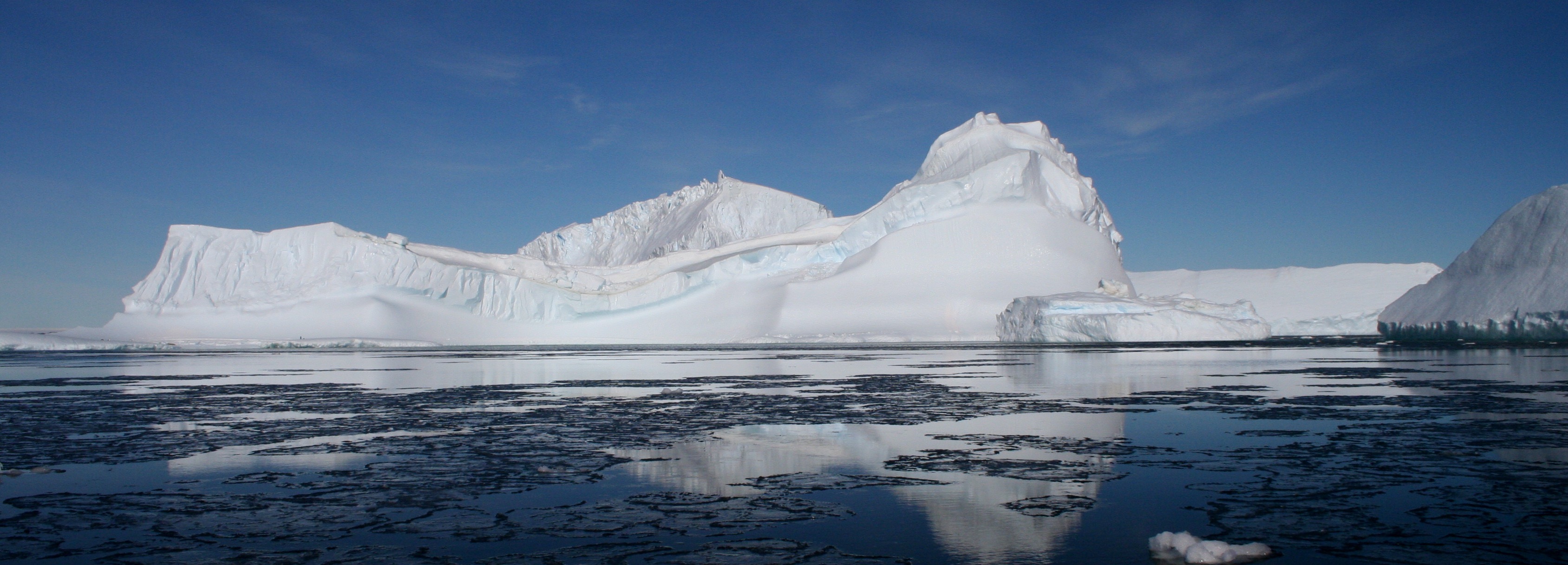 Icebergs in East Antarctic