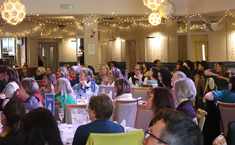 Women at IWD lunch