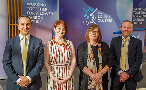 Representatives at the launch of The Solent Cluster *