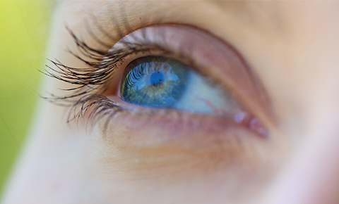 Close up of eye