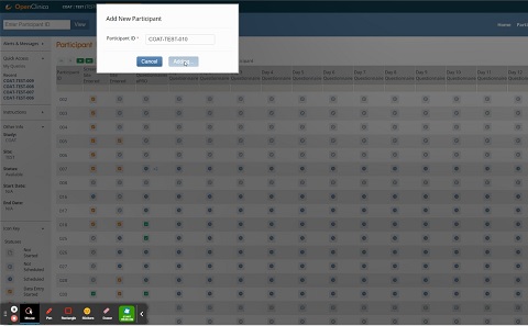 Add participant