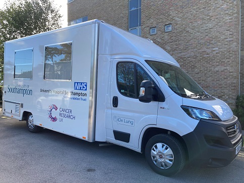 iDx Lung mobile sampling unit