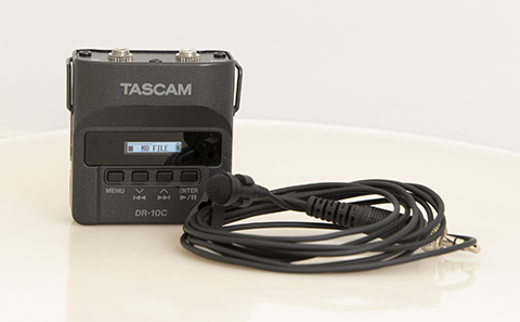 Tascam portable recorder