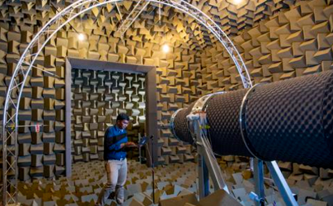 Anechoic doak laboratory