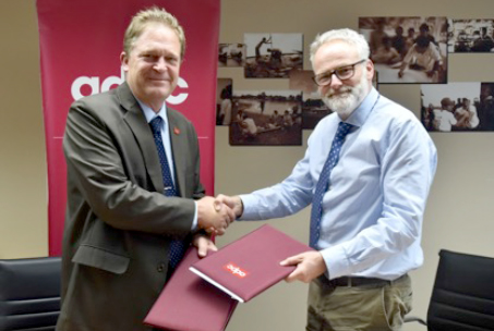 Prof Craig Hutton and Hans Guttman