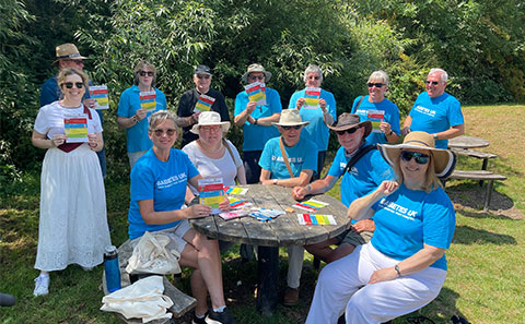 S.O.L.E project on tour with Diabetes UK.