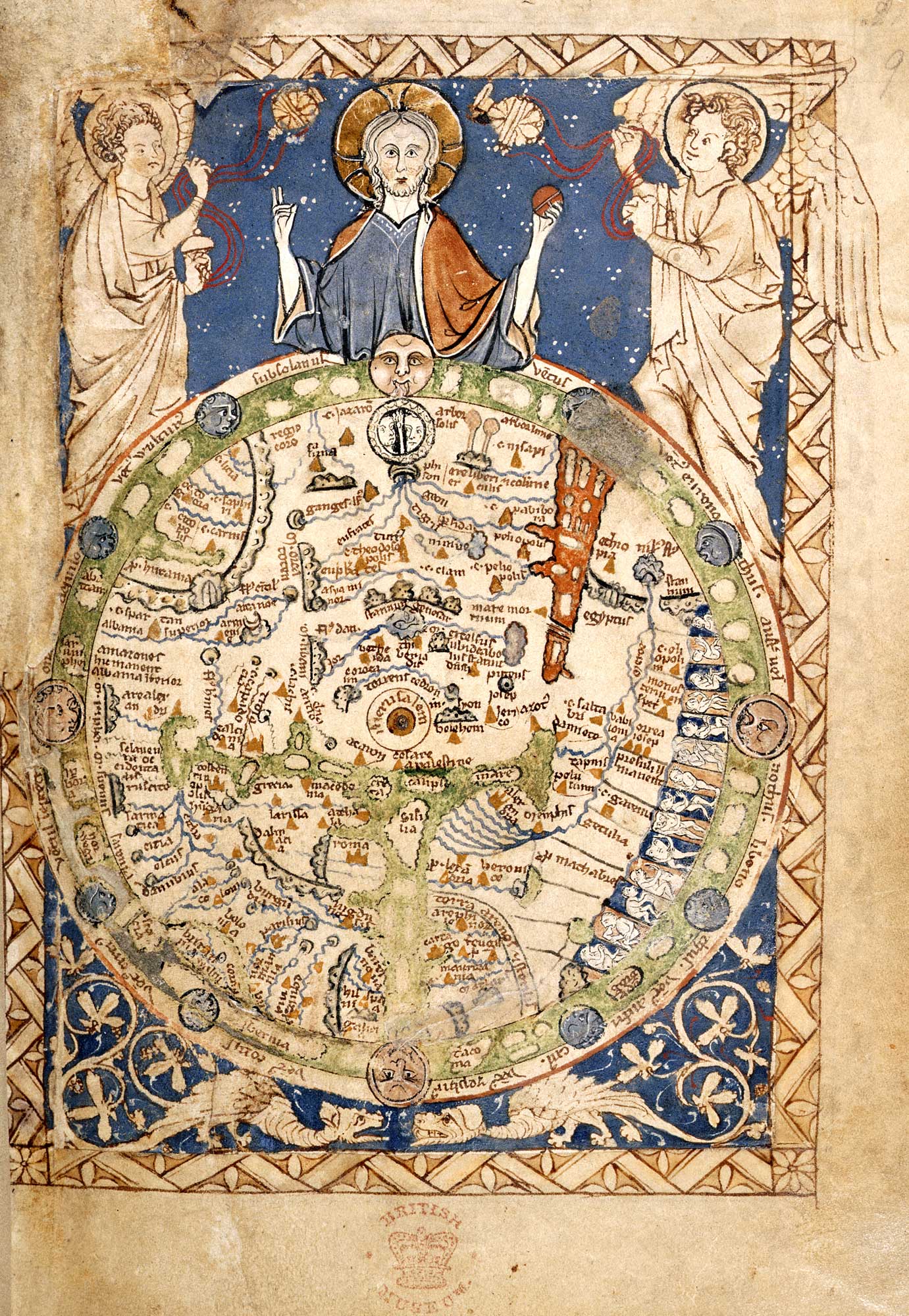 Psalter Map