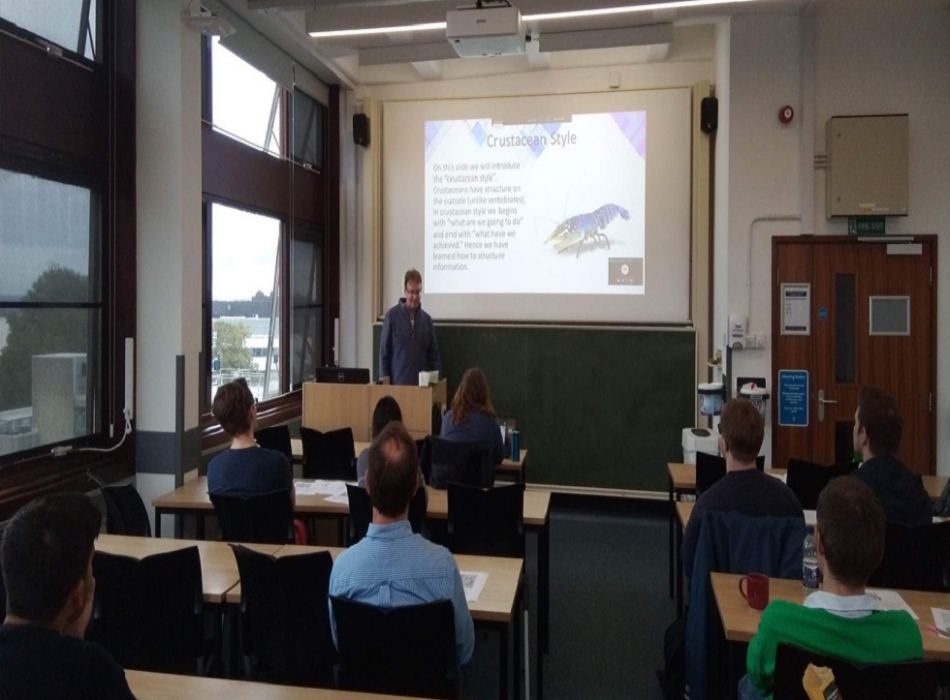 Dr Nick Wright's talk on academic writing