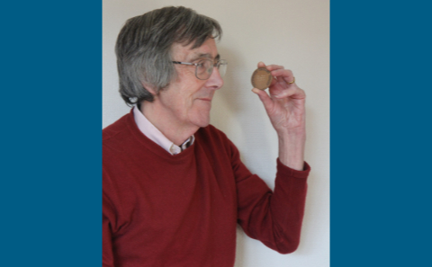 Professor Chris Potts with Beale Me