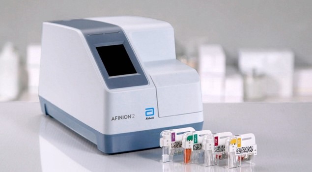 C-reactive protein test device