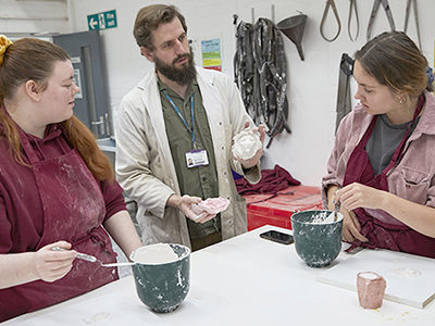 David Teager-Portman, WSA technician.