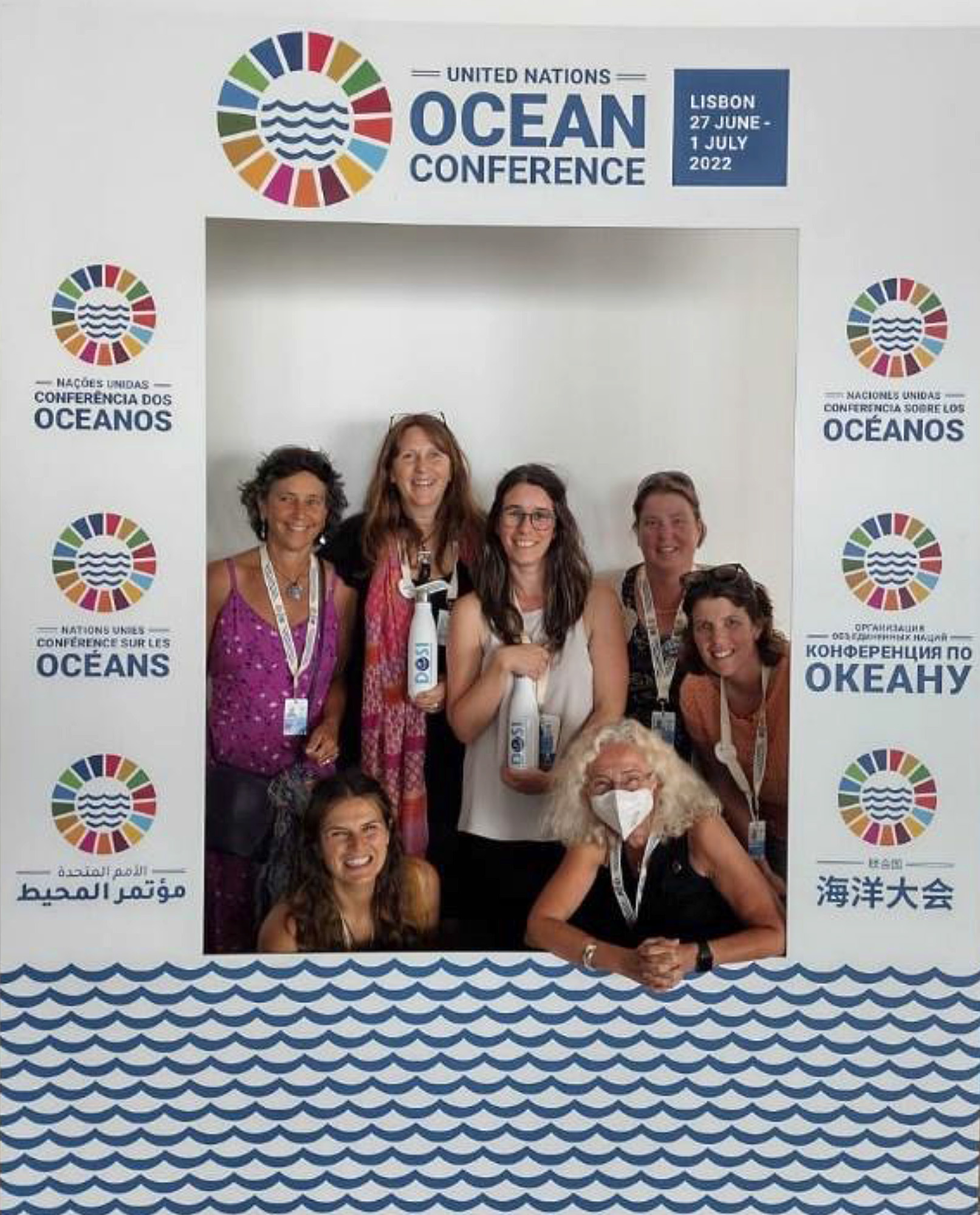 Maria Baker and international colleagues from DOSI.