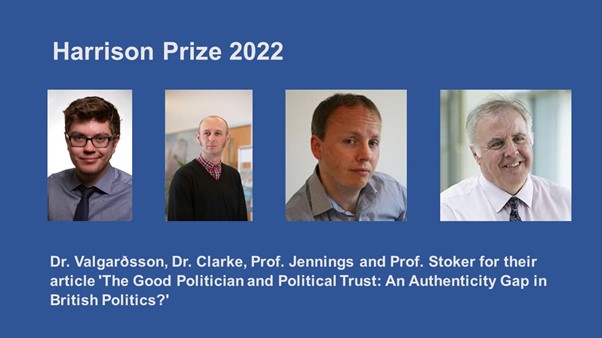 Harrison prize winners