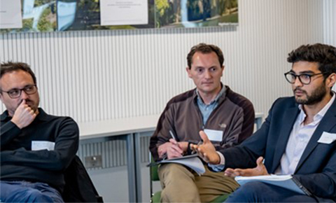 Profs Steve Darby, Felix Eigenbrod 