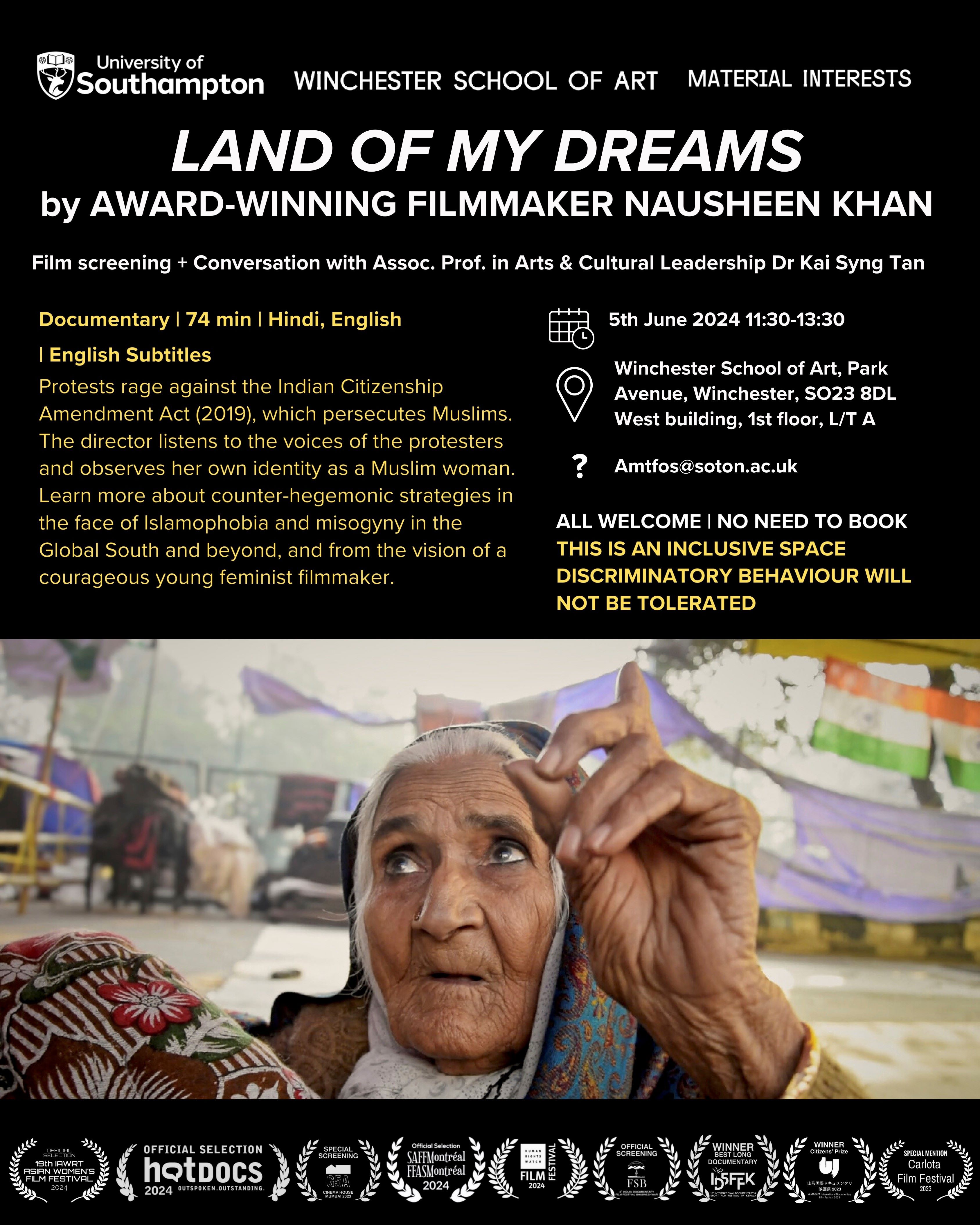 Land of my dreams flyer