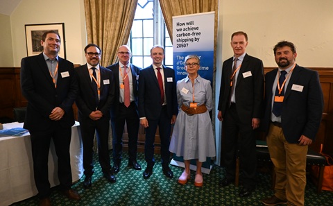 A group of people at the House of Commons hall