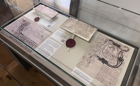 Exhibits from the new exhibition at Tudor House on Southampton’s medieval history