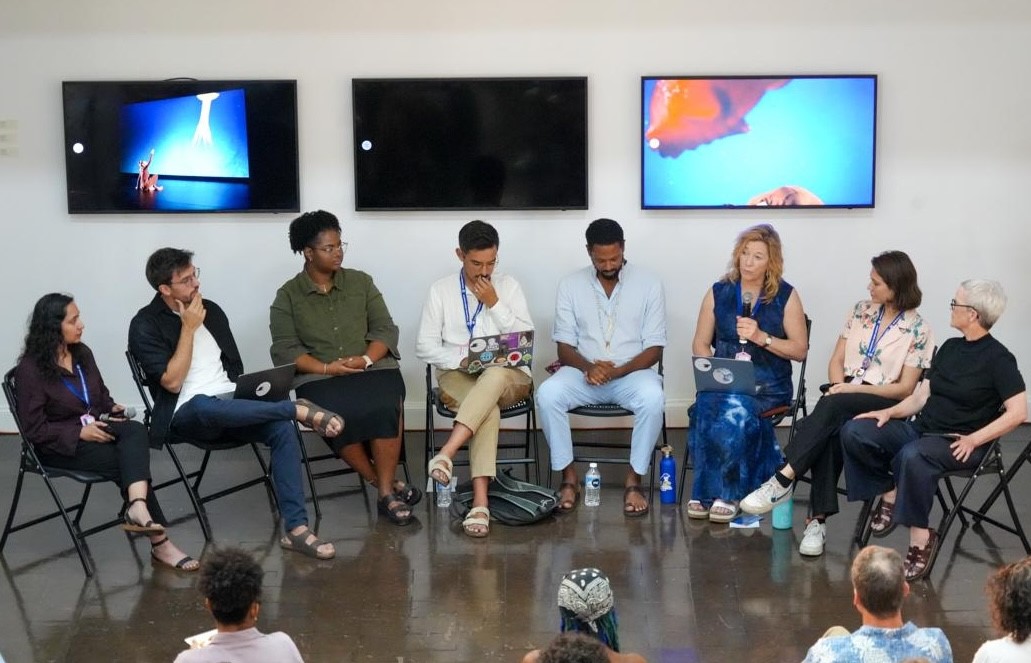 ‘Our Collective Seabed’ Side Event & Exhibition, 22nd July at National Gallery of Jamaica, Kingston © Photo by IISD/ENB - Andrés Felipe Carvajal Gómez