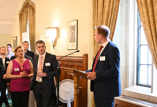 Darren Paffey MP hosts the parliamentary event in support of the cGMI
