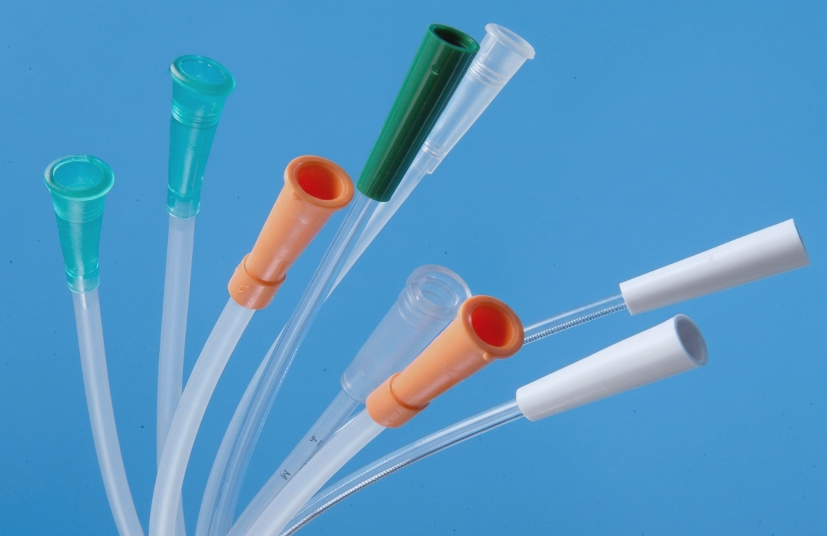 Bunches of catheter tubes of different variates