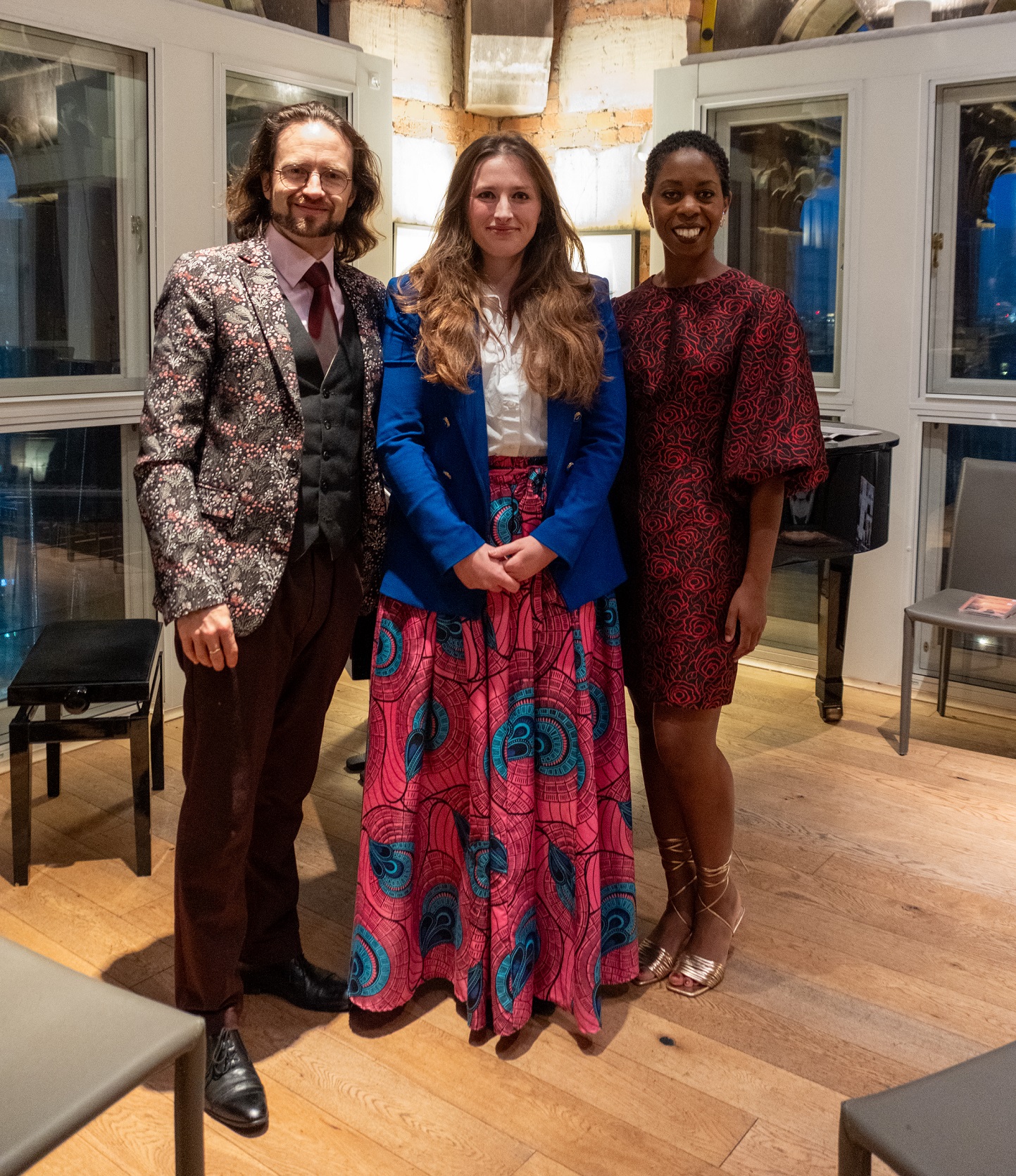 John Andrews (conductor), Leah Broad (Coleridge-Taylor biographer), Samantha Ege 