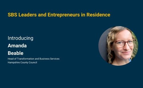 Amanda Beable Joins Southampton Business School as New Leader in Residence