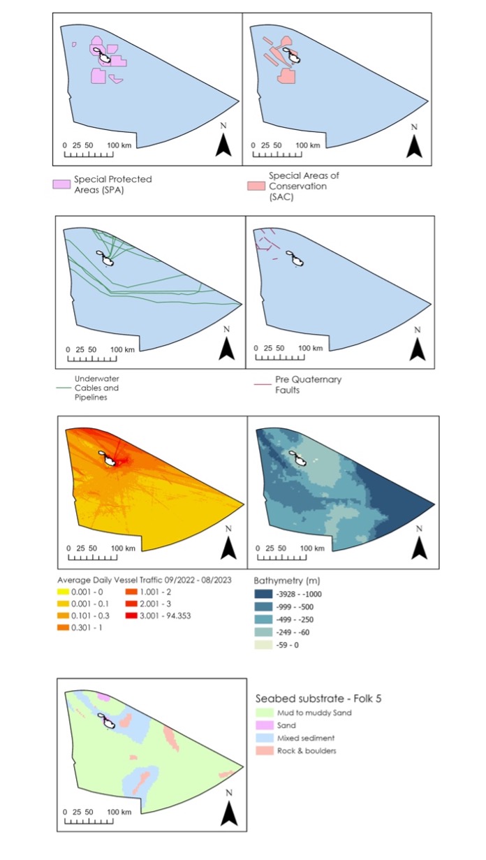 Some spatial datasets of Malta’s EEZ