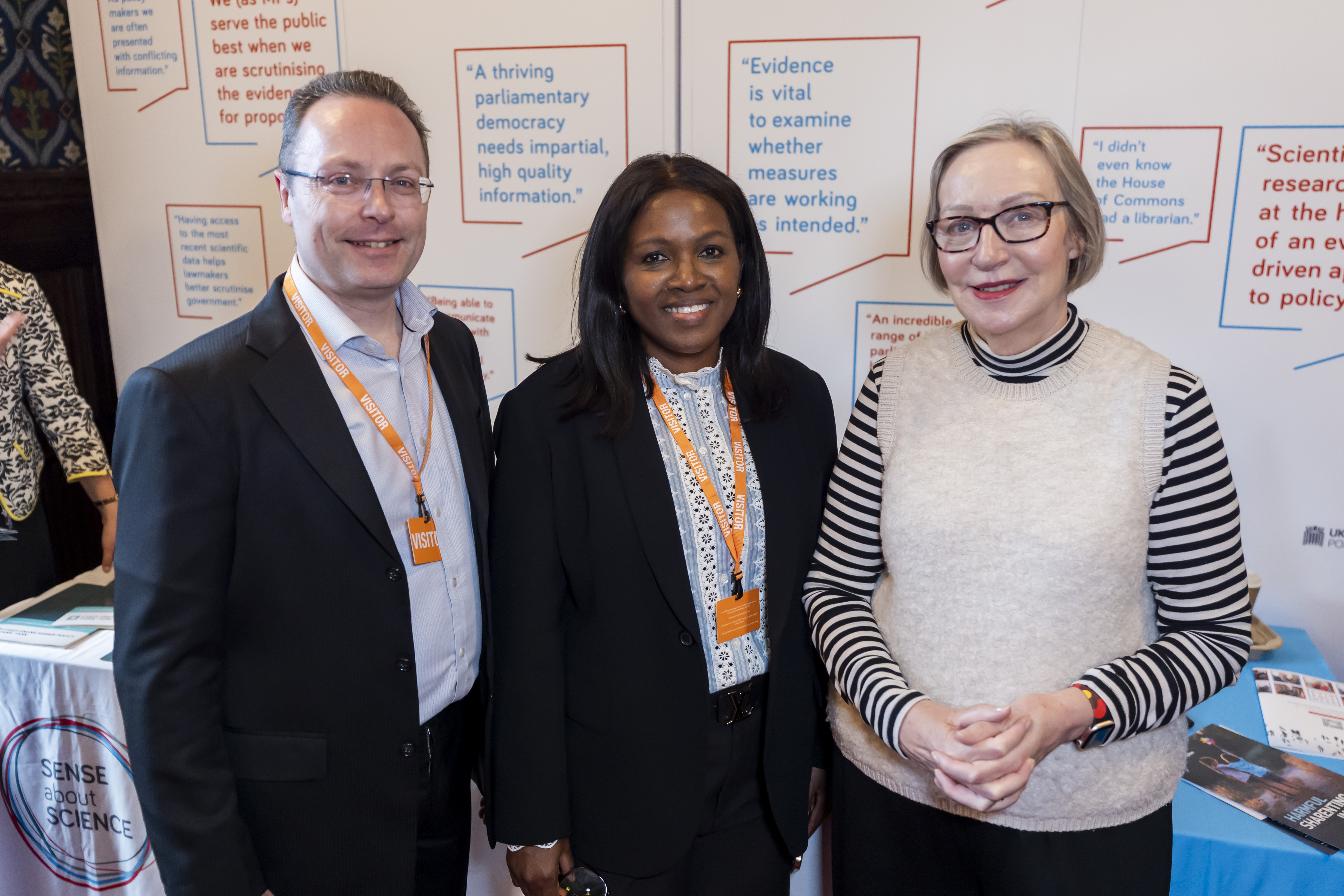 Evidence Week Presenting to MPs